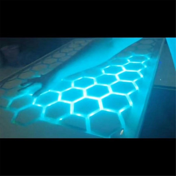 Kosketusanturimoduuli Piirilevy DIY PCB Tunnistuspiiri Siru LED-nauhalla ja Kaapeleilla 10 kpl (RGB