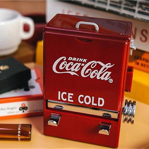 Aveki Coca-cola Tandpetshållare Automat Liten-ZZY