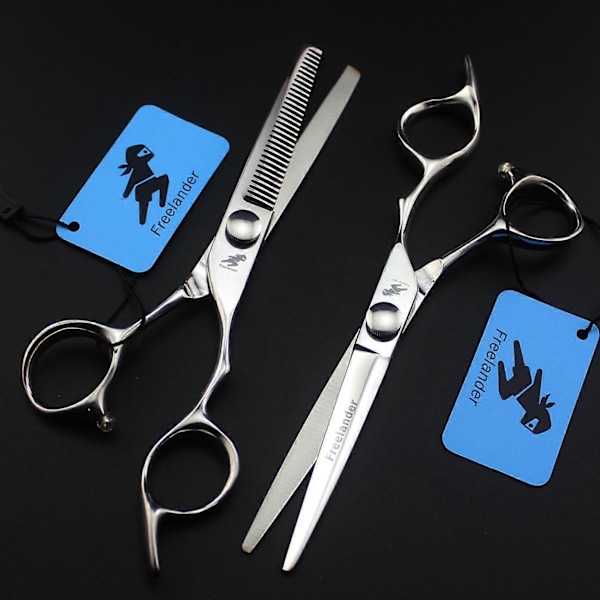 6.0 tum japanska Mizutani frisörsaxar barbersaxar platta saxar luggsaxar tunningssaxar Tooth scissors