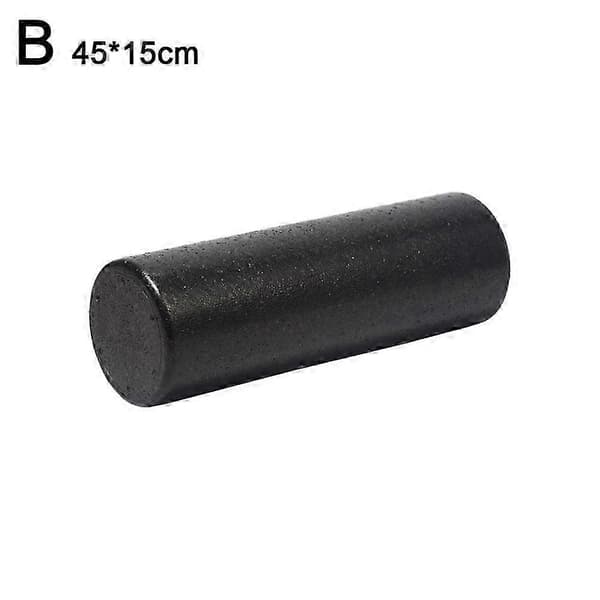 EPP Yoga Pilates Foam Roller Gym Träningsutrustning Massage Roller Kroppsövning Black 2