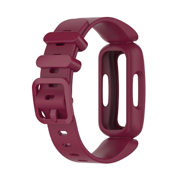 Silikon Urrem til Fitbit Ace 3 Wine Red