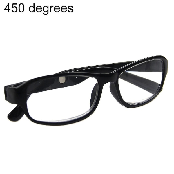 Læsebriller +4,5 +5,0 +5,5 +6,0 grader Optisk linse briller Eyewear -xx-yuyu Black 4.5