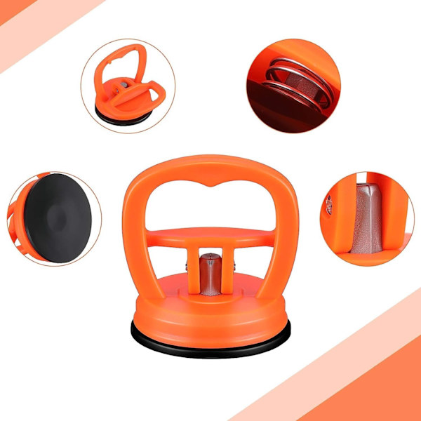 Dent Puller, 2-pak bil dent puller dent fjernelse værktøj bil sugekop dent fjernelse kit dent puller og dent reparation kit
