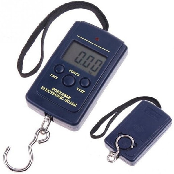 40 kg digital bagagevåg, resväska, hängande våg, fiskevåg, resväska