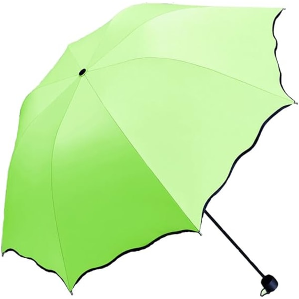Solparasoll Dam UV Parasol Paraplyer för kvinnor Fällbar Parasol Vattentät UV-paraply