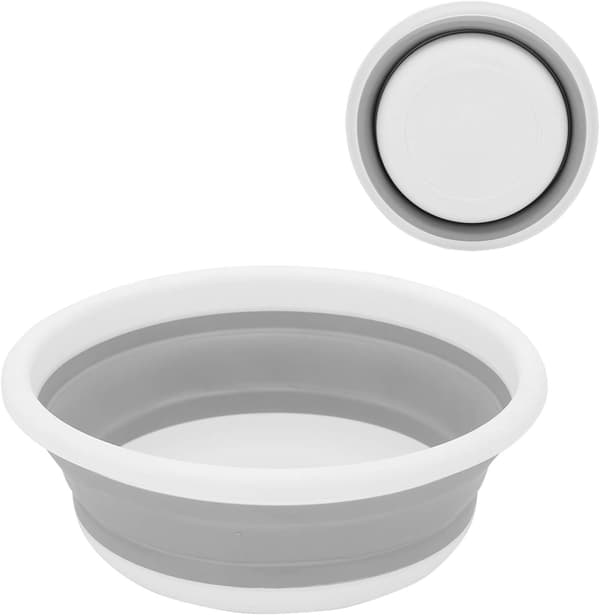 Vikbar rund tvättbalja 5L