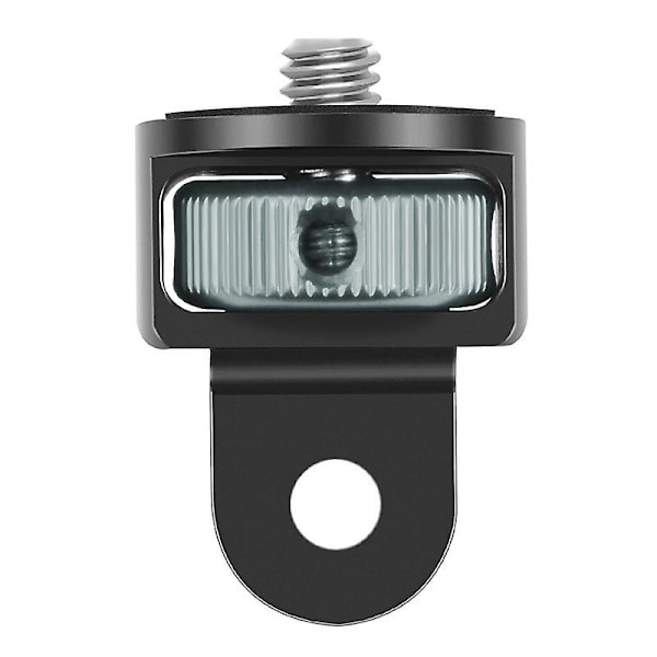 SS45181-A1 Alumiiniseos 1/4 tuuman ruuvijalusta-adapteri Insta360 Gopro DJI:lle, 360 astetta pyörivä Multicolor Black Titanium