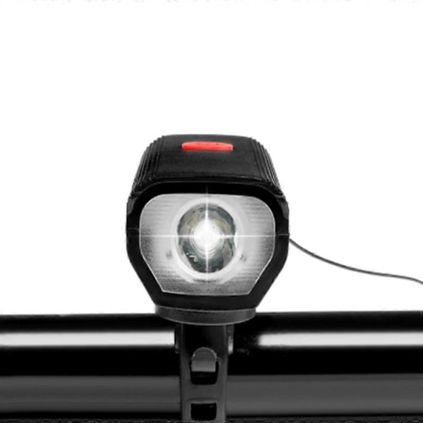 Cykelforlygte til natkørsel, USB-opladelig BMX-lygte, cykellampe Red