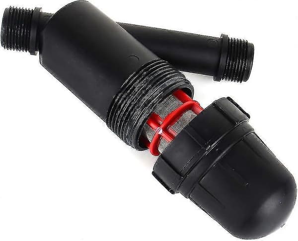 Irrigasjonsfilter med 3/4\" Maskefilter, Metall Hageirrigasjonsfilter, Rustfritt Stålskjerm, Van