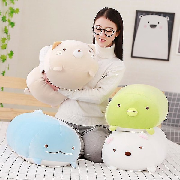Pxcl Stor Plush Kattkudde, Stor Fet Katt Plyschdjur Leksak Docka För Flickor, Säng, 30 cm 11.8 inches