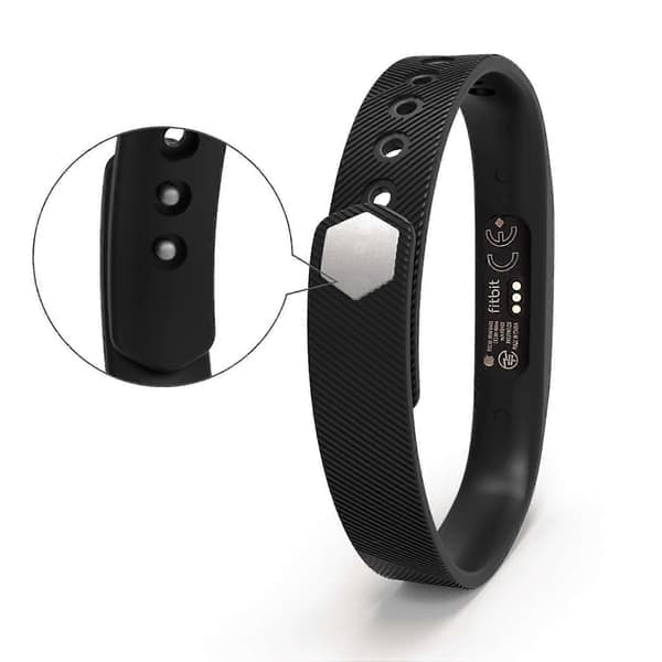 Kompatibel med Fitbit Flex 2 armbånd, erstatningsarmbånd kompatibel med Fitbit Flex 2 - Perfekt grå S grå S Grey