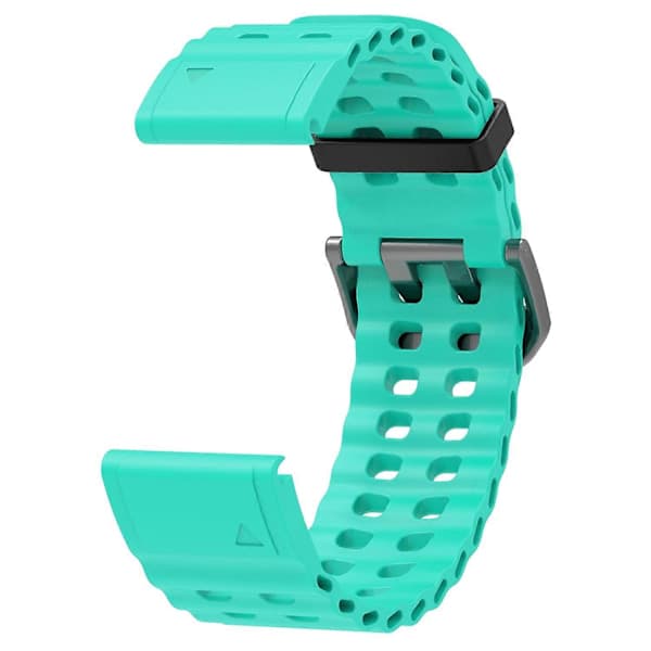 Type I 26 mm silikonrem til Garmin Fenix 8 51 mm/Enduro 3/Enduro 2 Quick Release Ocean urrem Style I
