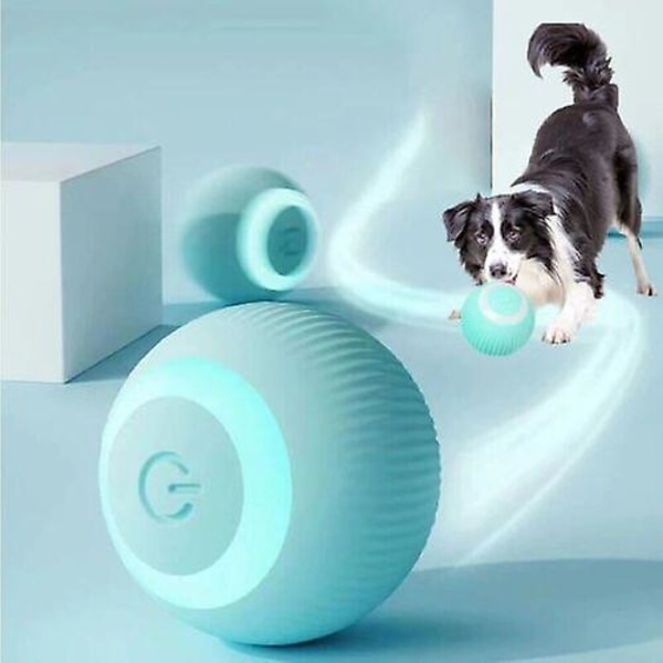 Elektrisk Hundeball Leker Auto Rolling Smart Pet Leker For Hunder Trening Selvbevegelig