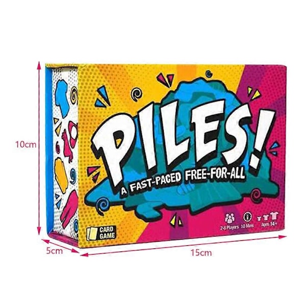 Piles Nopea Ryhmäpeli Monipuolinen Hauska Muistipeli Aikuisten Ja Lasten