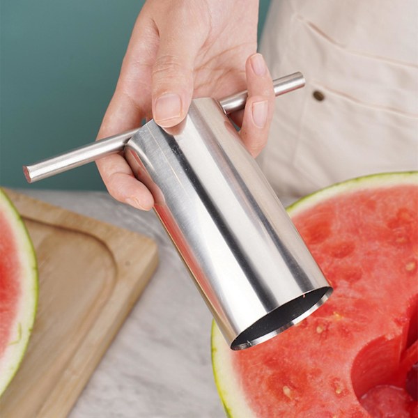 Vandmelon Puncher Skærer Melonåbner Juicing Tilbehør Holdbare Køkkenredskaber Melonskærer Vandmelon Kernefjerner til Køkken Gadget