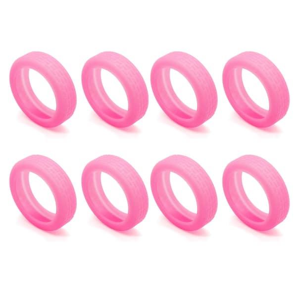 Resväskor Hjulskydd Silikon Tyst Skyddsskydd för Kabinväskor för De Flesta 8 Spinnerhjul Glow green 8pcs