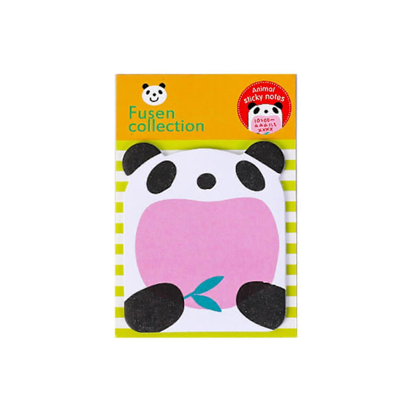 Luovat Tarrat Liimapaperit Eläimet Posted It Pads Piirretty Muistiinpanopaperit Esikoululaisille Panda