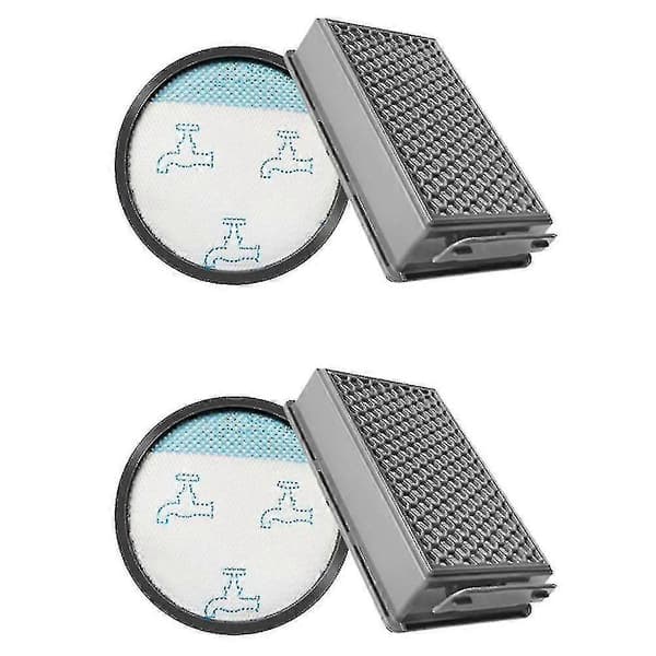 2 Sæt Filter Udskiftningssæt Til Rowenta Compact Power Xxl Ro4811ea