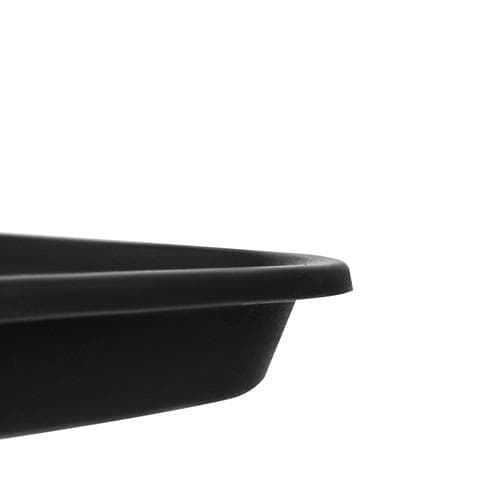 Skobakke / Skomåtte - Måtte til sko - 75x38 cm Sort