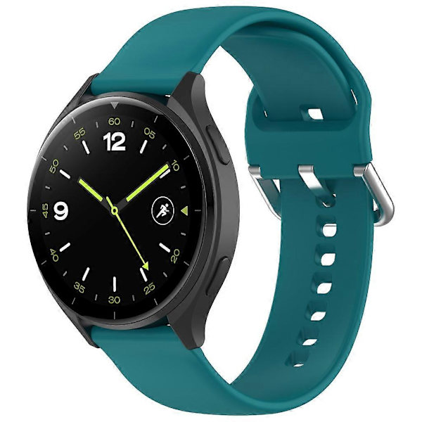 Armbandsband i silikon för V9 PRO, flexibelt och utbytbart Green