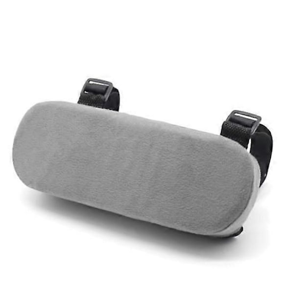 Kontorsstol Armstöd i Memory Foam Bomull PP Kudde Fyllning Armstöd Mjuk grey