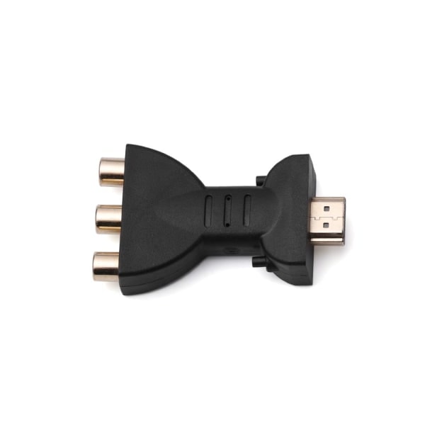 HDMI 3 RGB/RCA -ääniadapterikomponenttimuunnin HDMI 3RCA