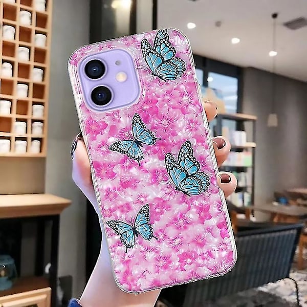 For Iphone 12 Imd Shell Mønster TPU Telefon Cover