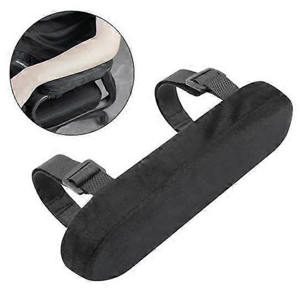 Kontorsstol Armstöd i Memory Foam Bomull PP Kudde Fyllning Armstöd Mjuk grey