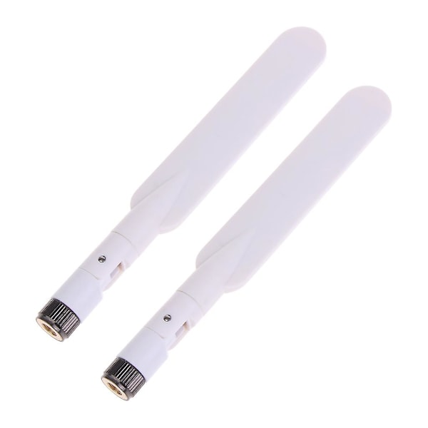 5dBi Högförstärkande Dubbelbands Routerantenn Trådlös Wifi Router Adapterantenn 2PCS