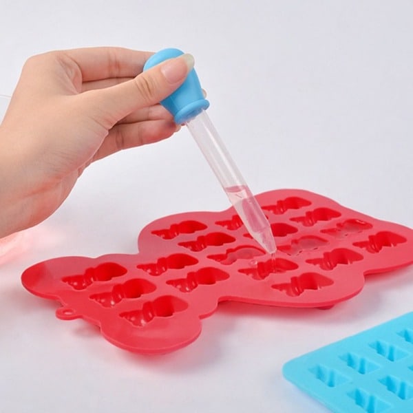 Gummy Bear Form blir socker RÖD - i lager