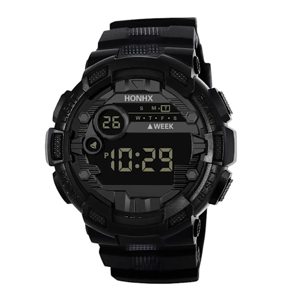 HONHX Herre Sportklokker Mote Chronos Nedtelling Vanntette LED Digital Klokker Militær Klokker Relogio Masculino 926