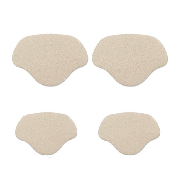 Häl skydd / reparationsplåster för skoreparation 4 st Beige