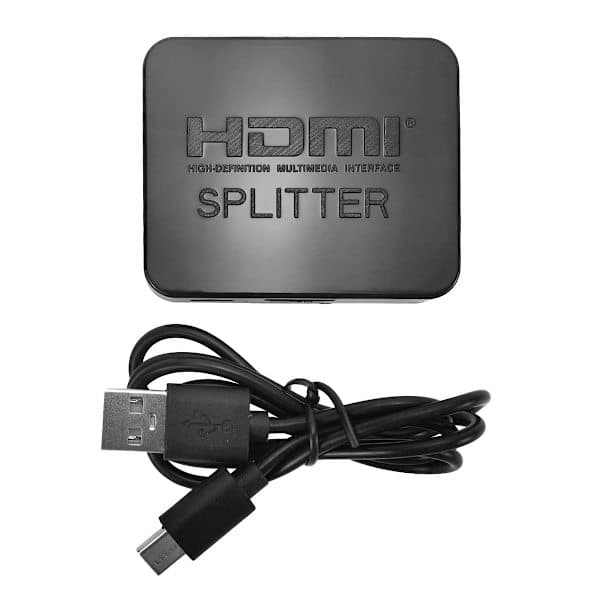 2-porttinen HDMI-jakaja 1x2 - 3D ja 4K