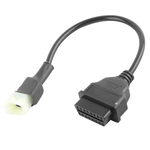 OBD2 til 4-benet diagnostisk adapterkabel, motorcykel fejlfindingsdele, passer til motorcykler eller lignende