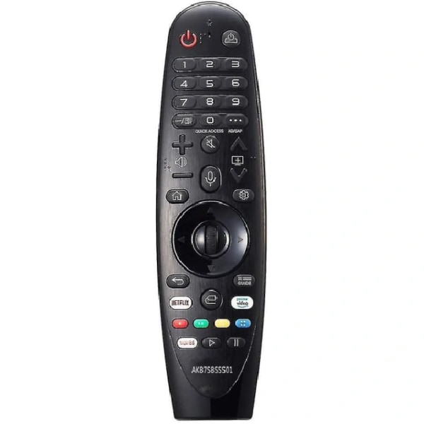 Lg Remote Magic Remote Kompatibel med många Lg-modeller, Netflix och Prime Video Hotkey Fk (Cution, Infrared Model)