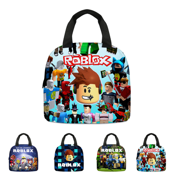 Roblox Lunchväska för Vuxna och Barn - Termisk Picknick Lunchbox A A