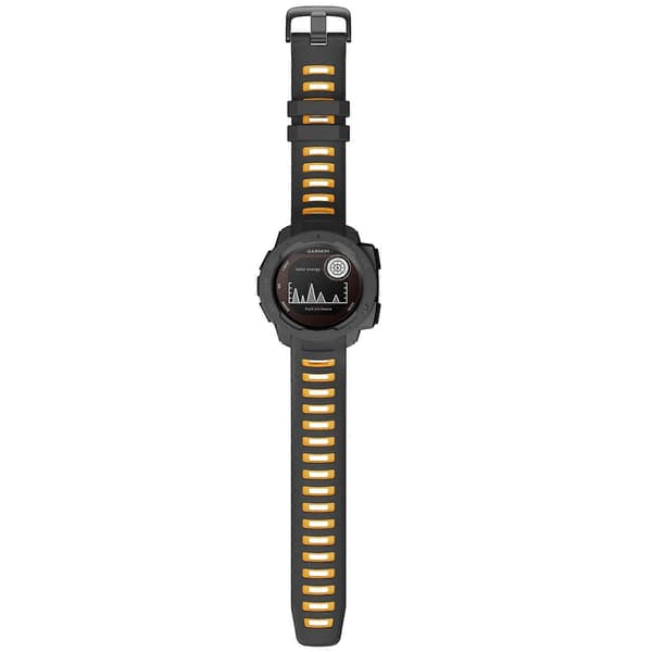 Garmin Instinct / Instinct Esports silikoniranneke Black Yellow