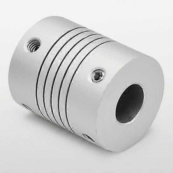 6mm til 8mm Akselkobling 25mm Længde 18mm Diameter Kobling Aluminium Legering Ledforbindelse til 3D P