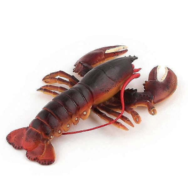 Hav Livagtig Hummer Fisk Statue Model Figur Til Hus Værelse Bordplade Dekoreret 1 stk