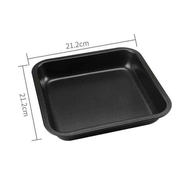 Rektangulær Nonstick Bageplade Tyk Kraftig Kulstofstål Nem Rengøring