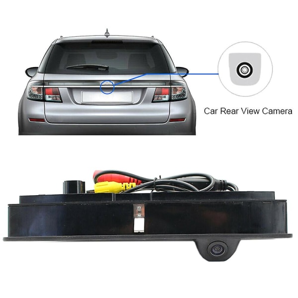 For Focus 2015-2017 bakkamera til bilparkering med håndtag til bilens bagagerum Hd Ccd