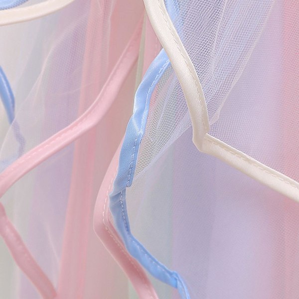 Prinsessa Tyttöjen Mekko Juhlamekko Sateenkaari Pitsi Juhlapuku Erikoistilaisuuksiin Prom Pink 140