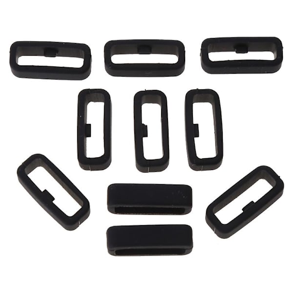 Spänne Fixeringsring för Garmin-Venu 2S/GarminActive S/Vivoactive 4s Smartwatch Black 18mm