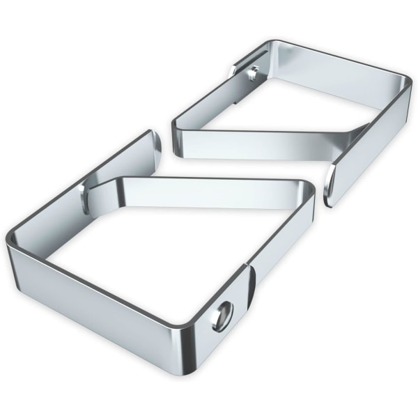 Dudug clips til duge - 8 stk. - rustfrit stål - dugholder 4cm x 8 Pack