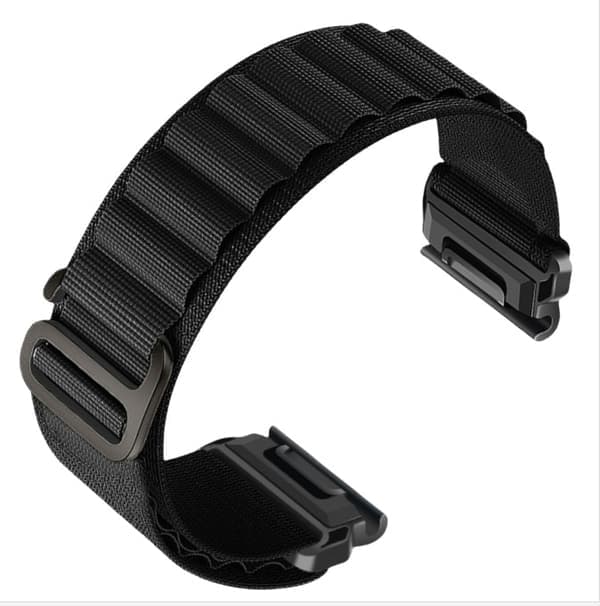Urrem til Garmin Fenix 8/8S/6/6X/7/7X/Pro/Tactix Sort 26 mm Sort 26 mm