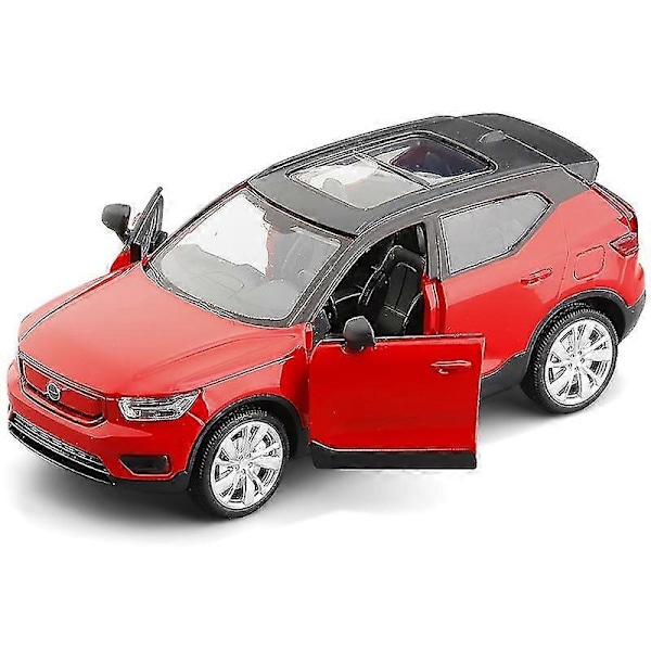 1:32 Volvo Xc40 Legetøjsbil i Metal - Die-Cast Model & Toy Vehicles - Træk Tilbage, Lyd & Lys - Børnelegetøj & Gave XC40 Green