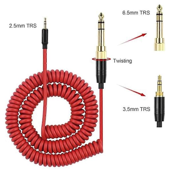 Erstatnings lydkabel for Bose 700 QuietComfort 45 QC35 de fleste 3,5 mm jack