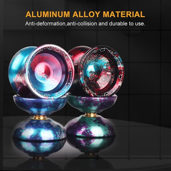 Professionel Ikke-Responsiv Yo Yo Aluminium Legering Yo Yo Bold color 2