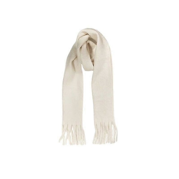 Tykt blødt glutinøst mohair tørklæde nyt klein blåt tørklæde dame sjal varmt tørklæde Cloud summer gray