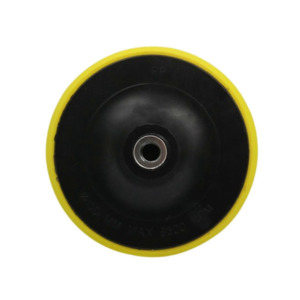 Slibeskive Bagskive Slibeplade Boremaskine Slibetilbehør til Træ Kunststen 6inch 153mm M14